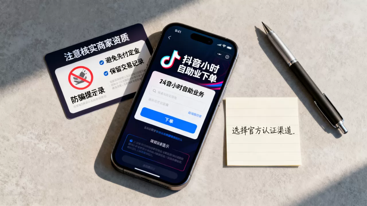 抖音24小时自助业务下单要注意什么,怎么防止被骗? 抖音24小时自助业务下单要注意什么,怎么防止被骗?