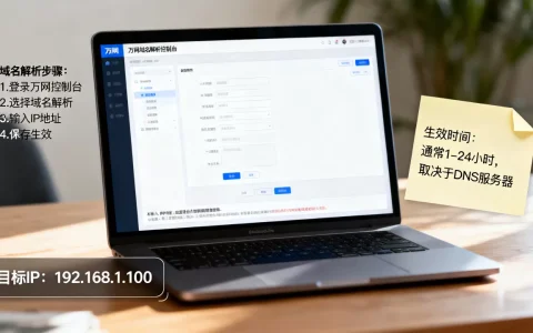 万网域名怎么解析IP地址，域名解析生效时间多久？