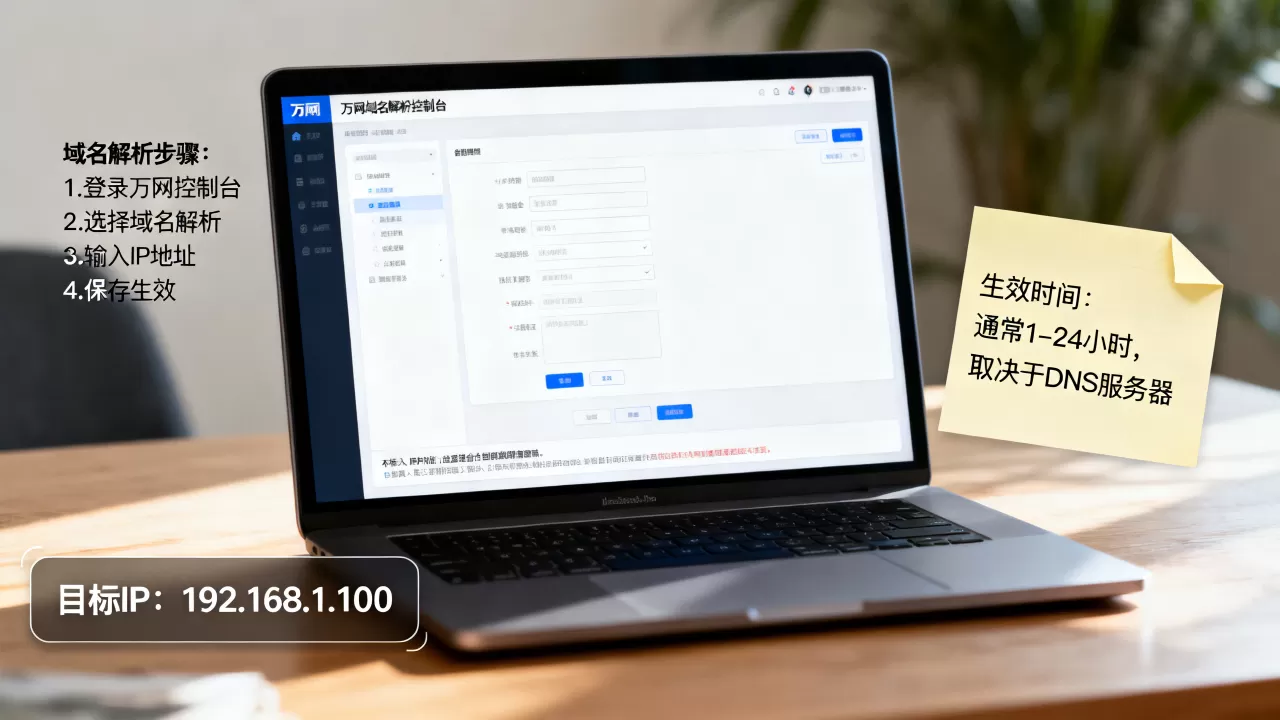 万网域名怎么解析IP地址,域名解析生效时间多久? 万网域名怎么解析IP地址,域名解析生效时间多久?