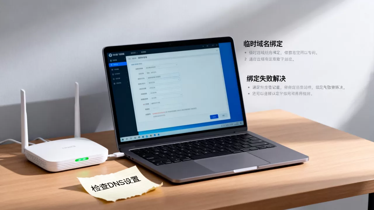 域名怎么绑定临时域名,绑定失败怎么解决? 域名怎么绑定临时域名,绑定失败怎么解决?