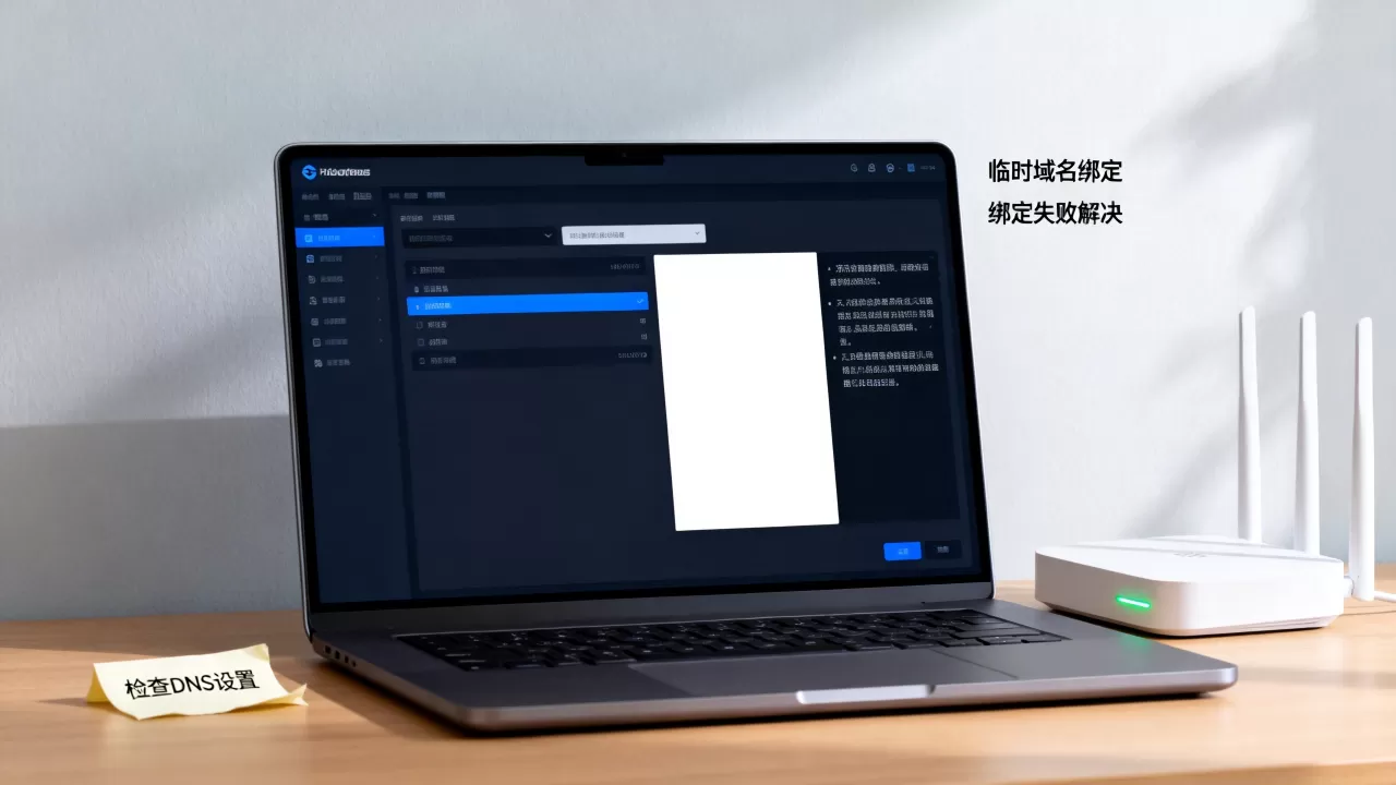 域名怎么绑定临时域名,绑定失败怎么解决? 域名怎么绑定临时域名,绑定失败怎么解决?