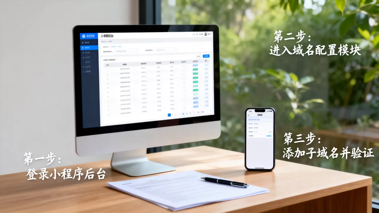 小程序业务域名子域名如何配置?配置步骤有哪些? 小程序业务域名子域名如何配置?配置步骤有哪些?