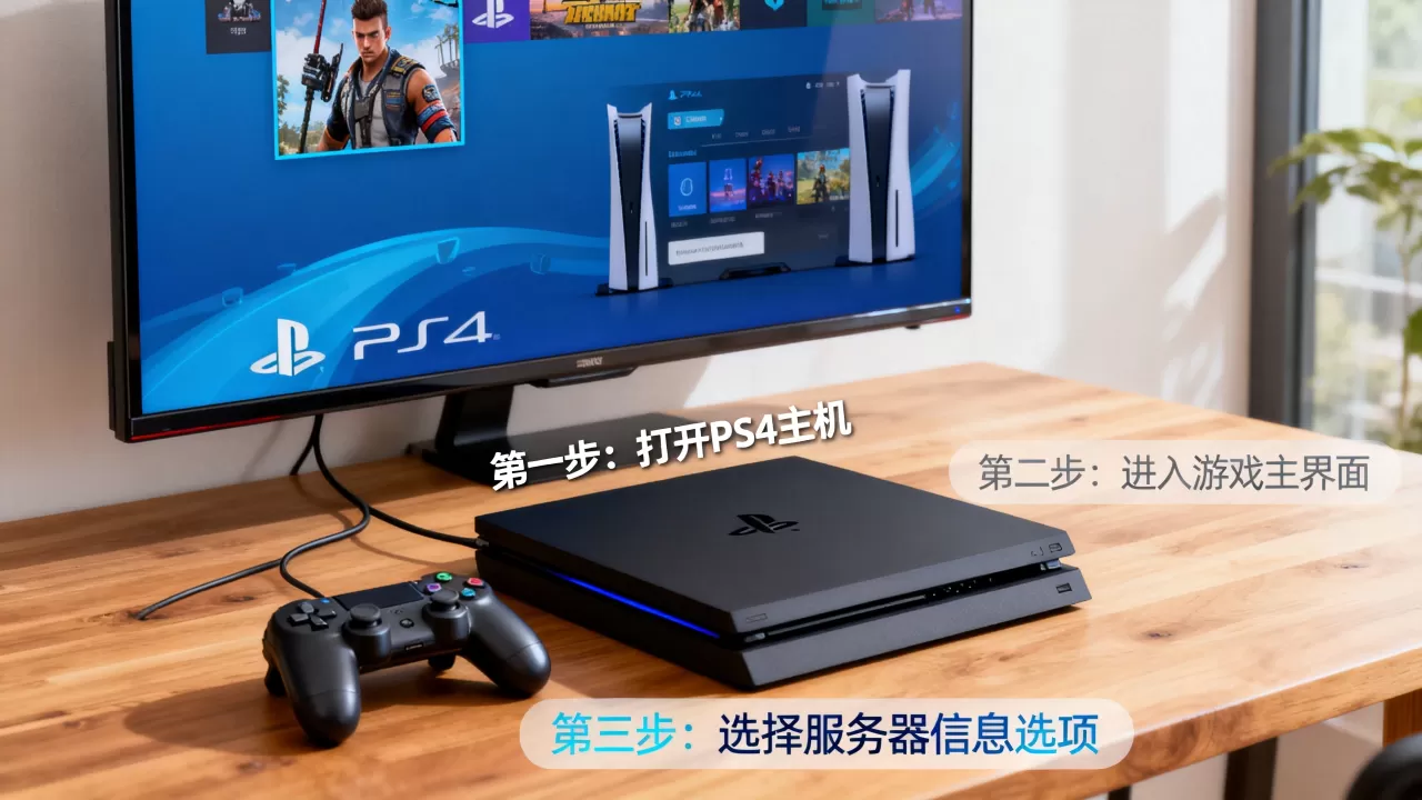 战区2ps4怎么看自己的服务器?,具体步骤是什么 战区2ps4怎么看自己的服务器?,具体步骤是什么