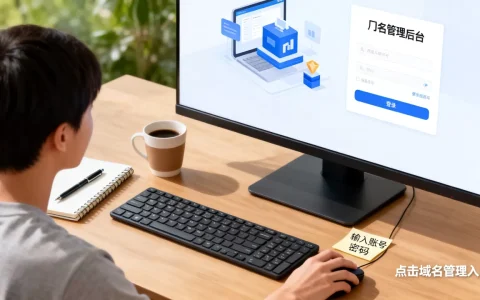 新手怎么进入域名管理后台入口？