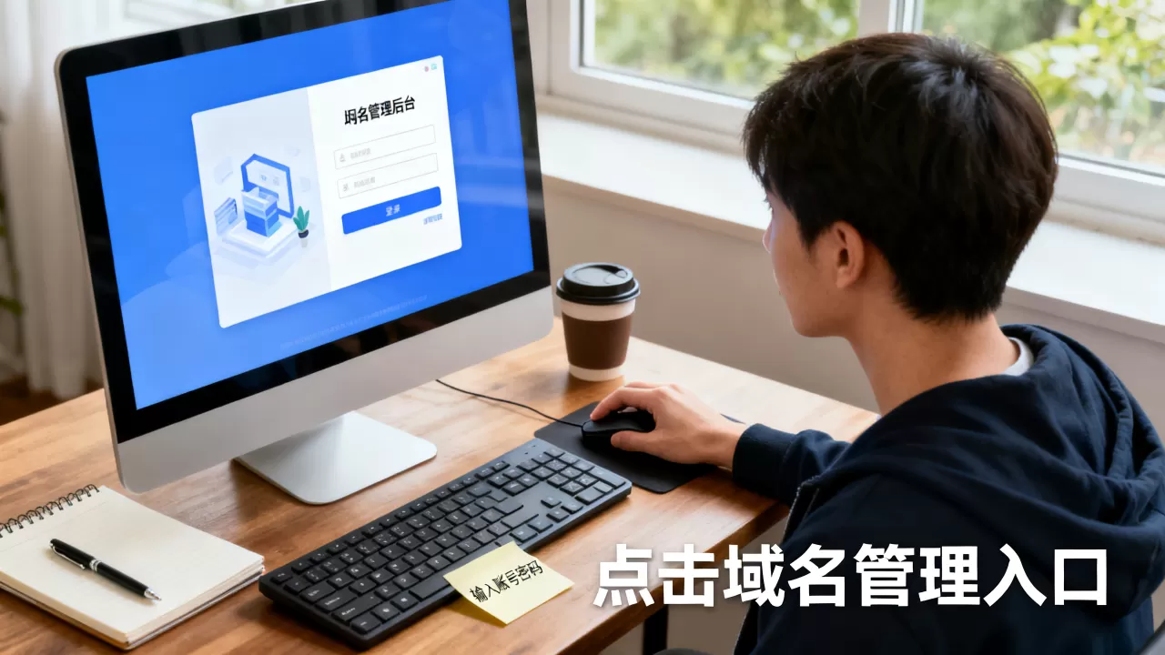 新手怎么进入域名管理后台入口? 新手怎么进入域名管理后台入口?