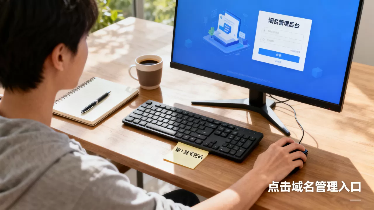 新手怎么进入域名管理后台入口? 新手怎么进入域名管理后台入口?