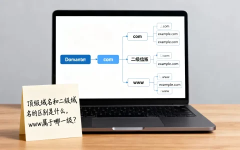 顶级域名和二级域名的区别是什么，www属于哪一级？