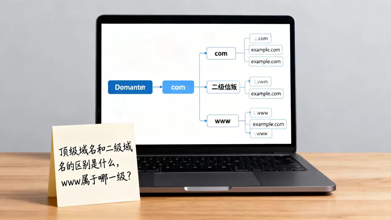顶级域名和二级域名的区别是什么,www属于哪一级? 顶级域名和二级域名的区别是什么,www属于哪一级?