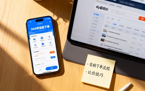 哪里能24小时自助下单，dy最低价怎么找？