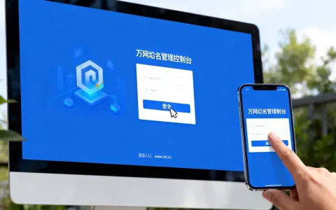 万网域名管理控制台怎么登录？，登录入口在哪？