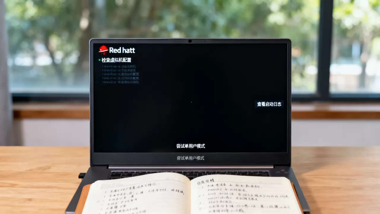 虚拟机redhat黑屏怎么办,启动后无显示如何修复? 虚拟机redhat黑屏怎么办,启动后无显示如何修复?