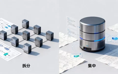 数据库随微服务拆分还是保持集中好，有哪些优缺点？