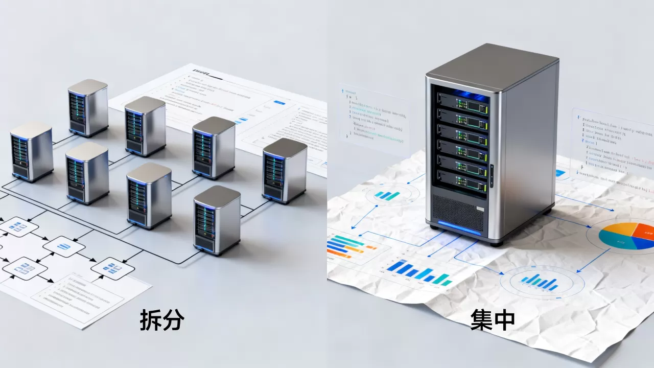 数据库随微服务拆分还是保持集中好,有哪些优缺点? 数据库随微服务拆分还是保持集中好,有哪些优缺点?
