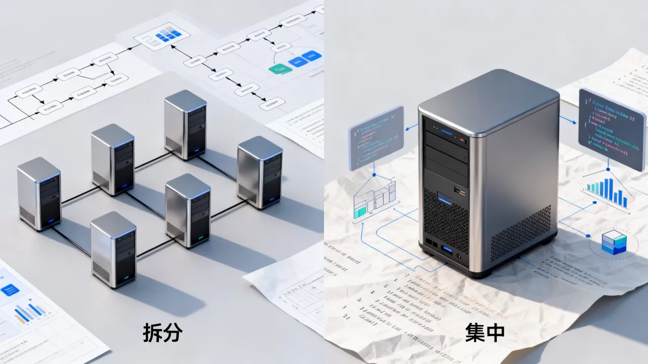 数据库随微服务拆分还是保持集中好,有哪些优缺点? 数据库随微服务拆分还是保持集中好,有哪些优缺点?