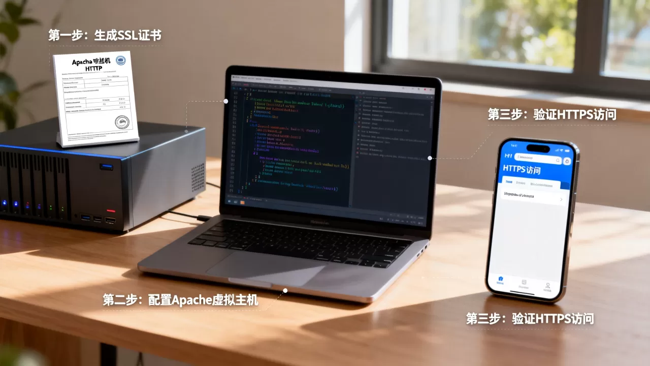 Apache虚拟机如何配置HTTPS,详细步骤是什么? Apache虚拟机如何配置HTTPS,详细步骤是什么?