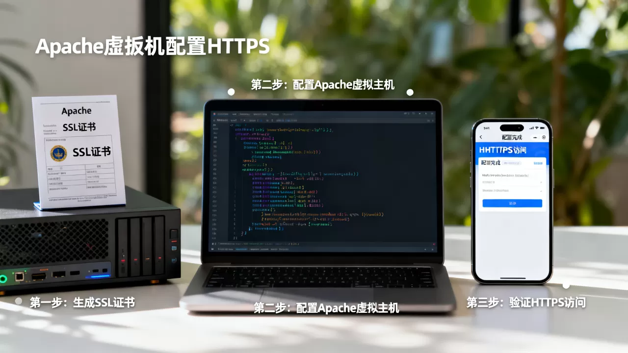 Apache虚拟机如何配置HTTPS,详细步骤是什么? Apache虚拟机如何配置HTTPS,详细步骤是什么?
