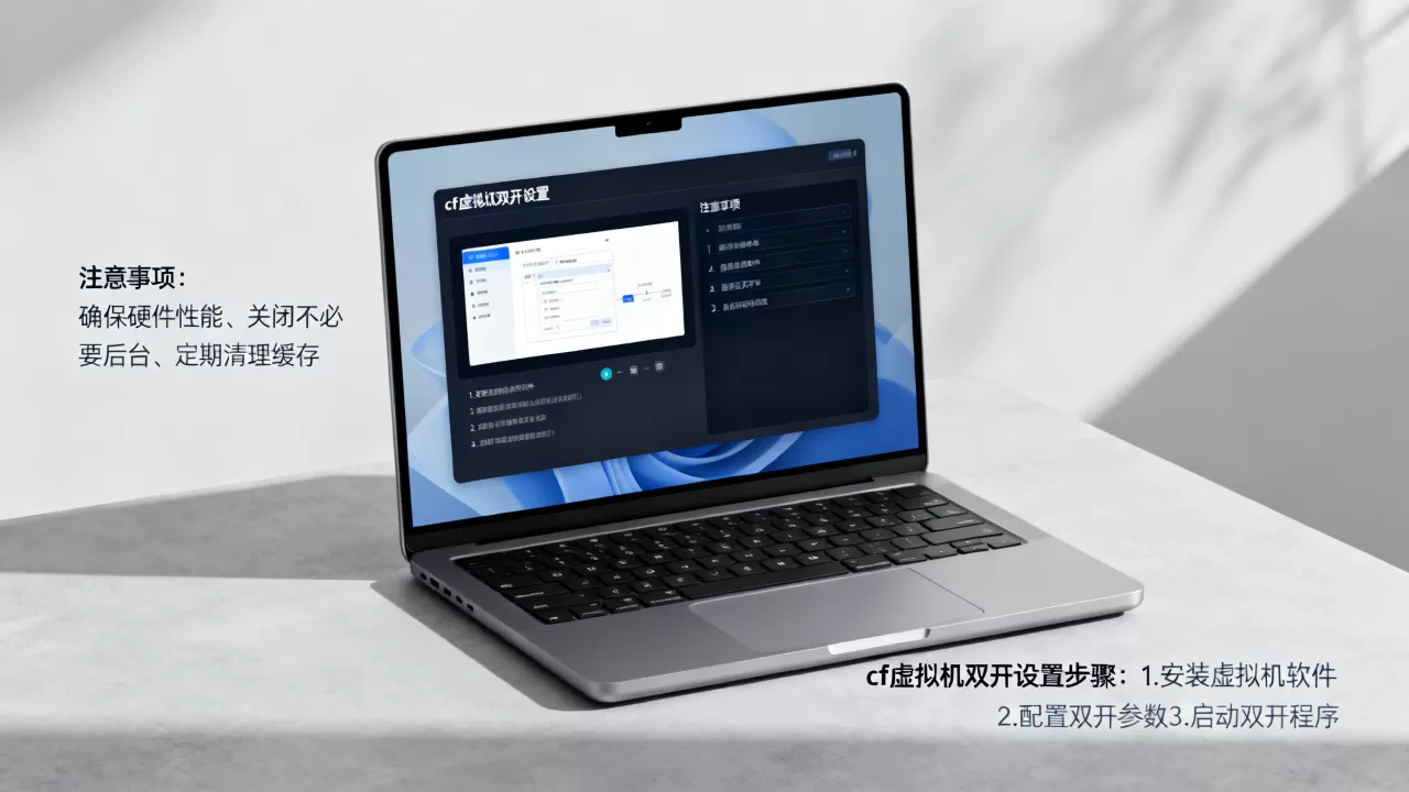 cf虚拟机双开怎么设置,多开教程和注意事项有哪些? cf虚拟机双开怎么设置,多开教程和注意事项有哪些?