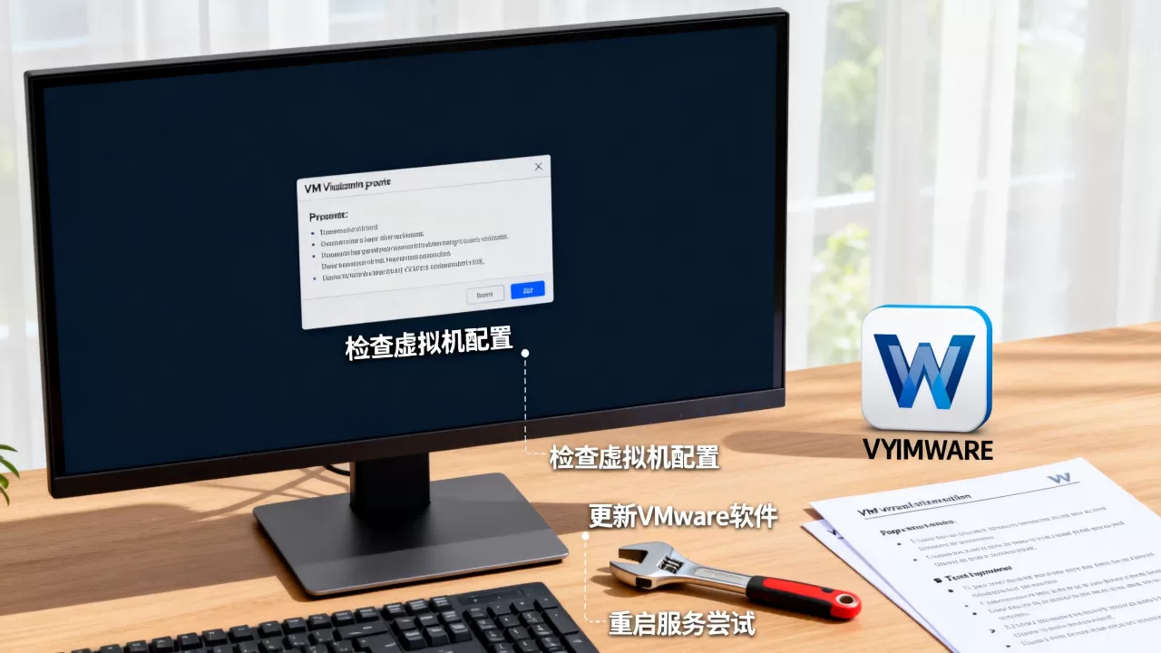 vm虚拟机报错如何修复,vmware无法启动怎么办 vm虚拟机报错如何修复,vmware无法启动怎么办