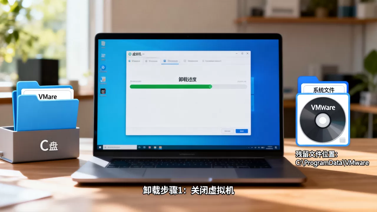 如何彻底卸载虚拟机不留残留文件?虚拟机卸载后文件在哪? 如何彻底卸载虚拟机不留残留文件?虚拟机卸载后文件在哪?