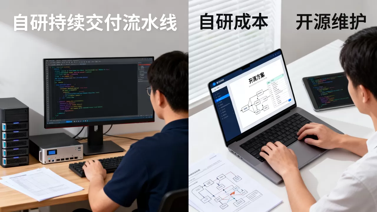 持续交付流水线自研还是用开源方案更划算,到底怎么选? 持续交付流水线自研还是用开源方案更划算,到底怎么选?