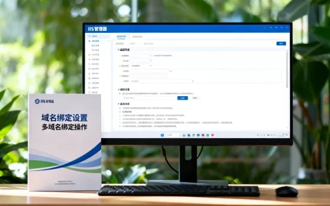 IIS域名绑定怎么设置，多域名绑定怎么操作