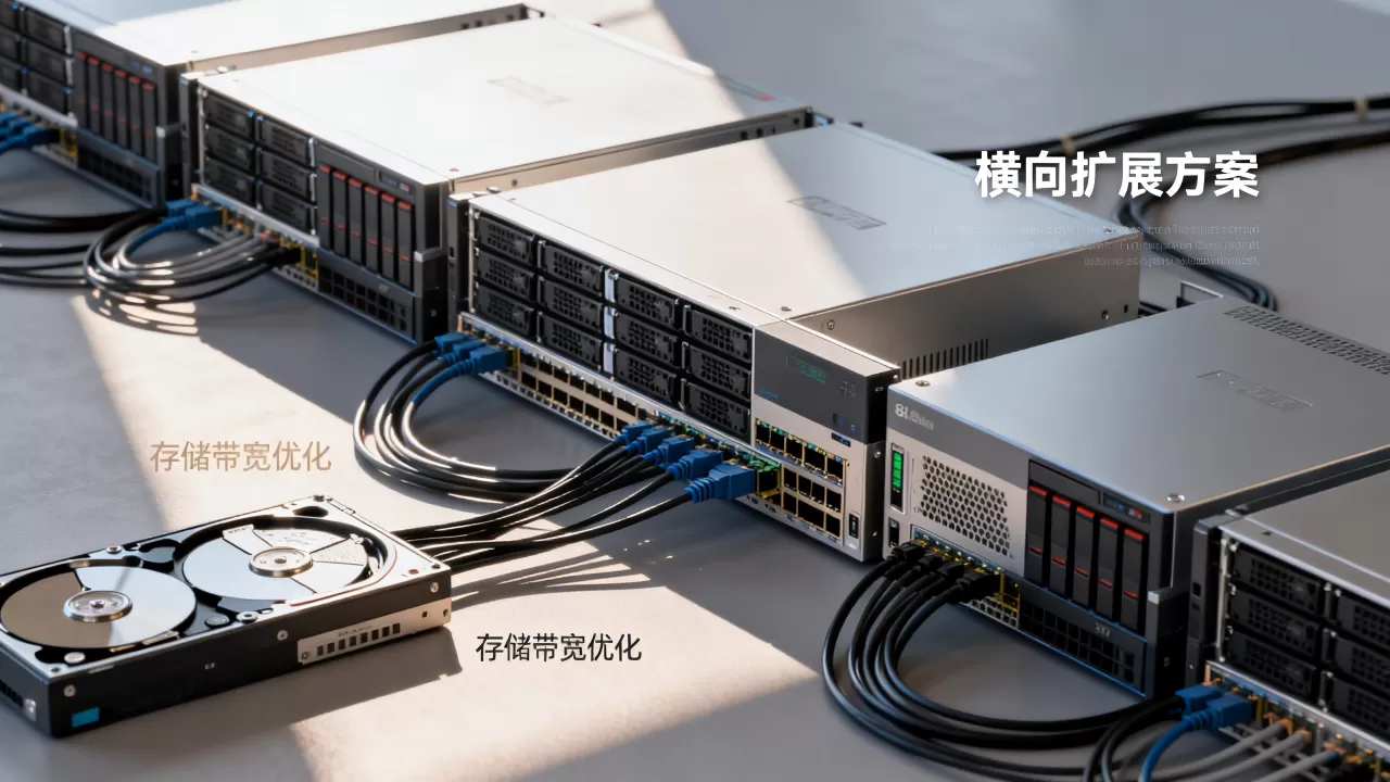 存储带宽成为瓶颈时如何横向扩展,有哪些解决方案? 存储带宽成为瓶颈时如何横向扩展,有哪些解决方案?
