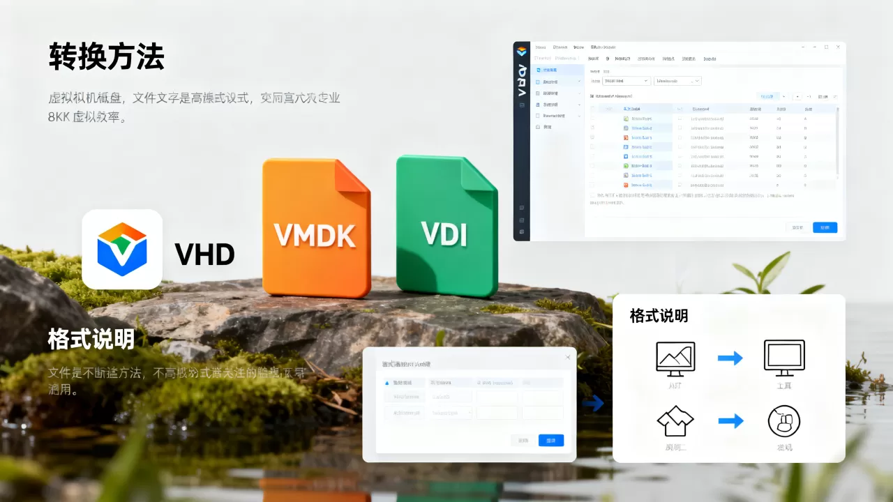 vbox虚拟机磁盘文件有哪些格式?,如何转换格式? vbox虚拟机磁盘文件有哪些格式?,如何转换格式?