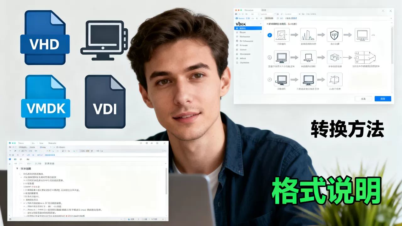 vbox虚拟机磁盘文件有哪些格式?,如何转换格式? vbox虚拟机磁盘文件有哪些格式?,如何转换格式?