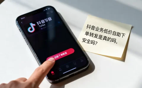 抖音业务低价自助下单转发是真的吗，安全吗？