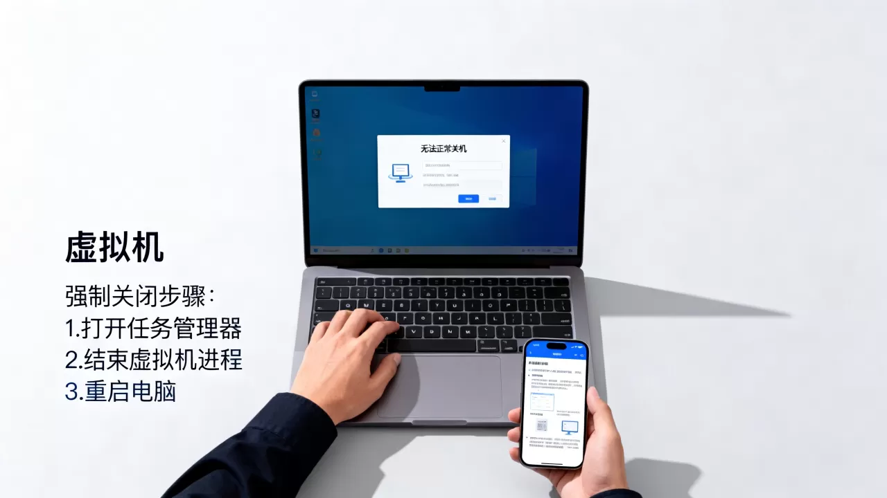 虚拟机无法关机如何解决,虚拟机强制关闭方法? 虚拟机无法关机如何解决,虚拟机强制关闭方法?