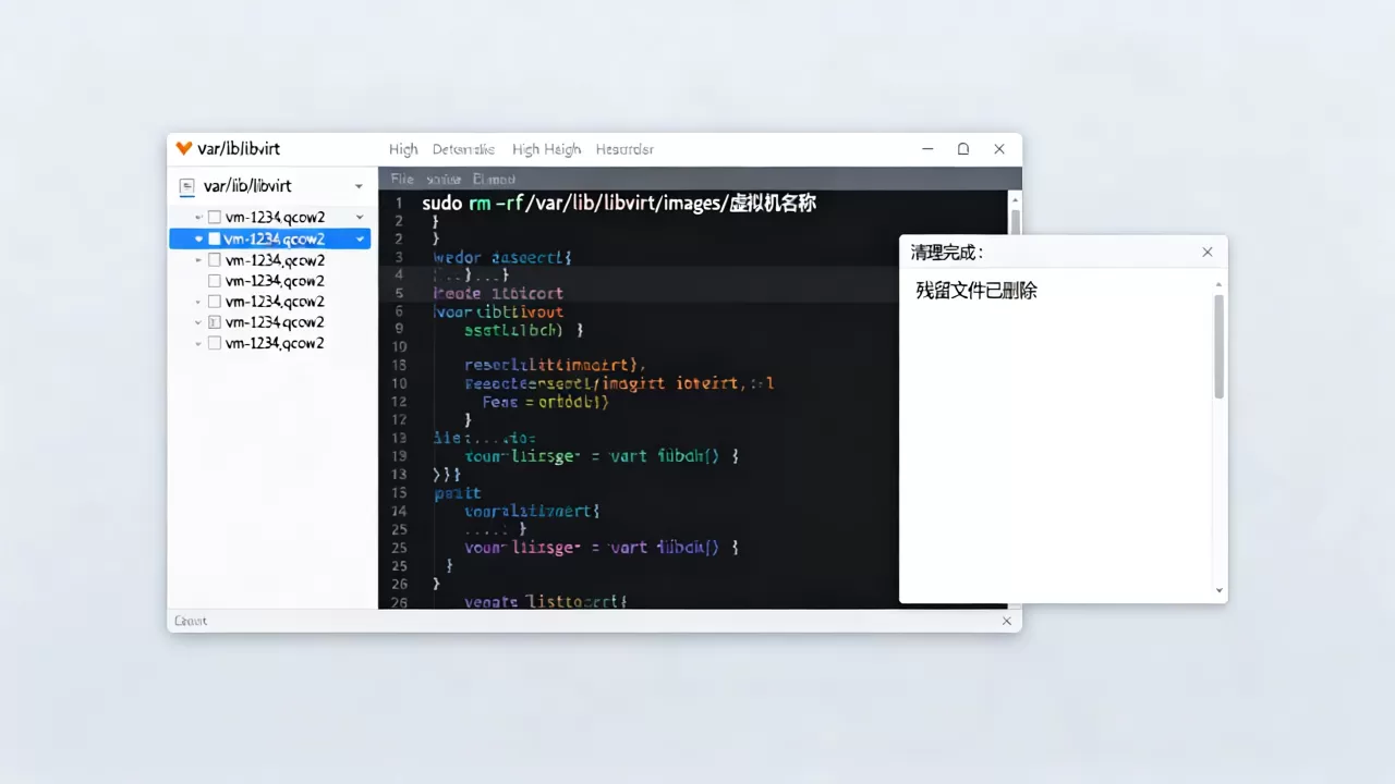 Linux移除虚拟机后残留文件怎么清理,有哪些彻底清除妙招? Linux移除虚拟机后残留文件怎么清理,有哪些彻底清除妙招?