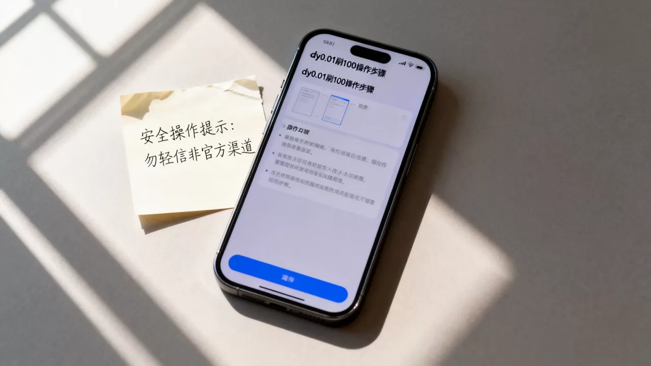 dy0.01真的能刷100吗,怎么操作安全? dy0.01真的能刷100吗,怎么操作安全?