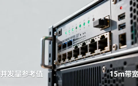 服务器15m能支持多少人访问，并发量多大合适？