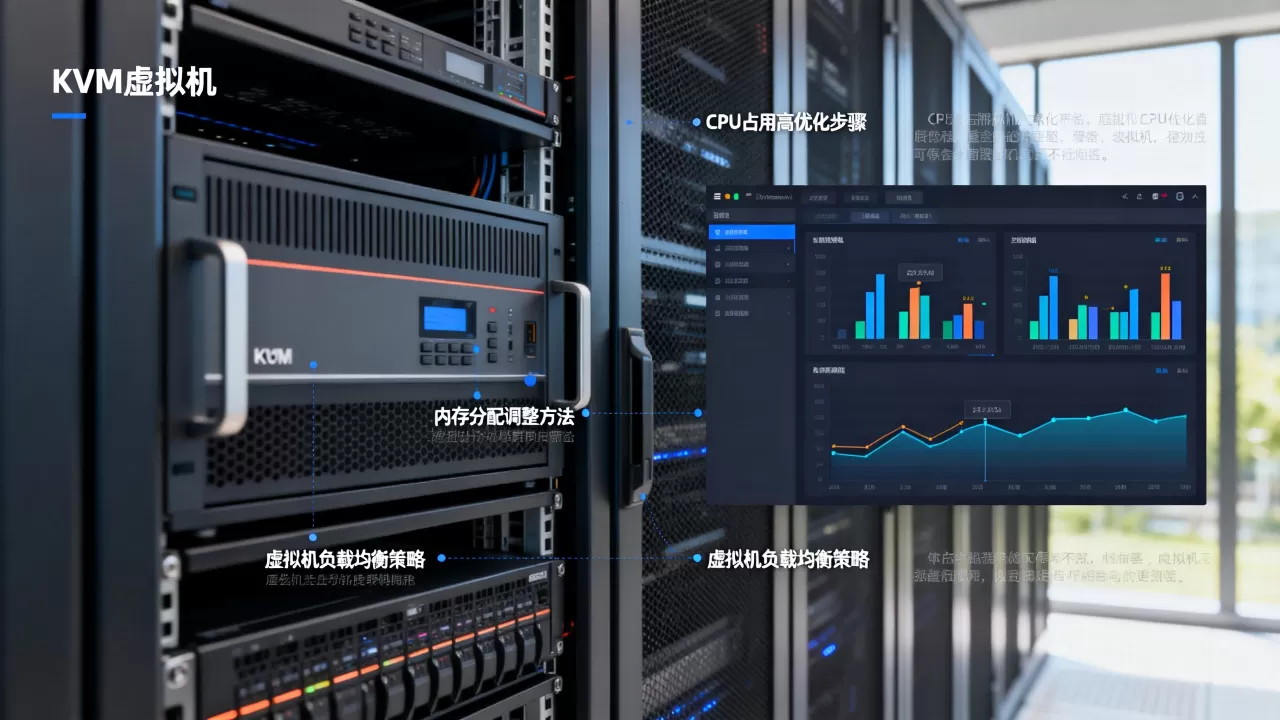 KVM虚拟机卡顿如何解决,CPU占用高怎么优化? KVM虚拟机卡顿如何解决,CPU占用高怎么优化?