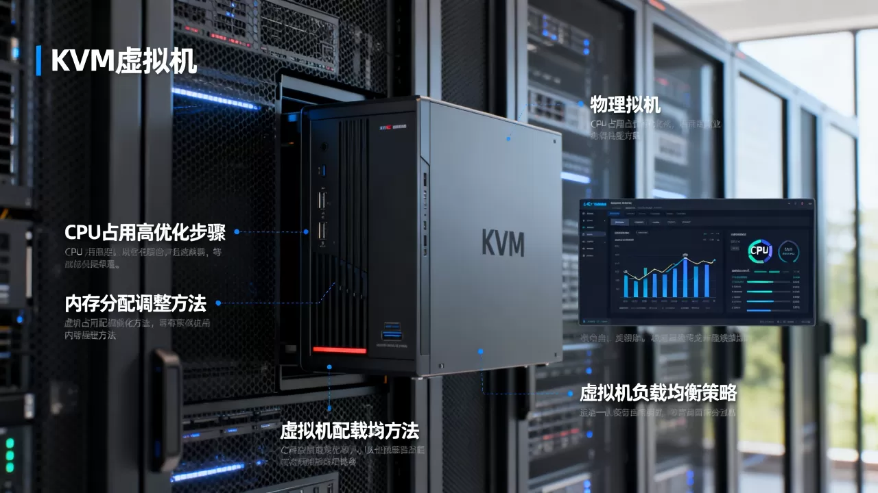 KVM虚拟机卡顿如何解决,CPU占用高怎么优化? KVM虚拟机卡顿如何解决,CPU占用高怎么优化?
