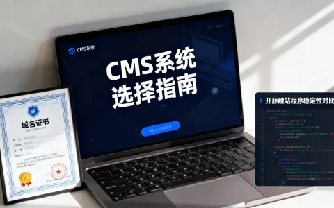 有域名的CMS系统怎么选？哪个开源建站程序更稳定？