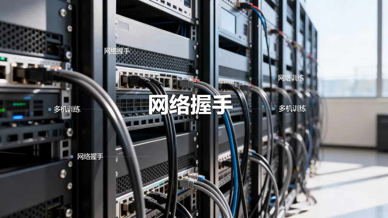多机训练启动阶段的网络握手开销 多机训练启动阶段的网络握手开销