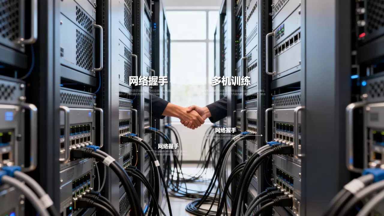 多机训练启动阶段的网络握手开销 多机训练启动阶段的网络握手开销