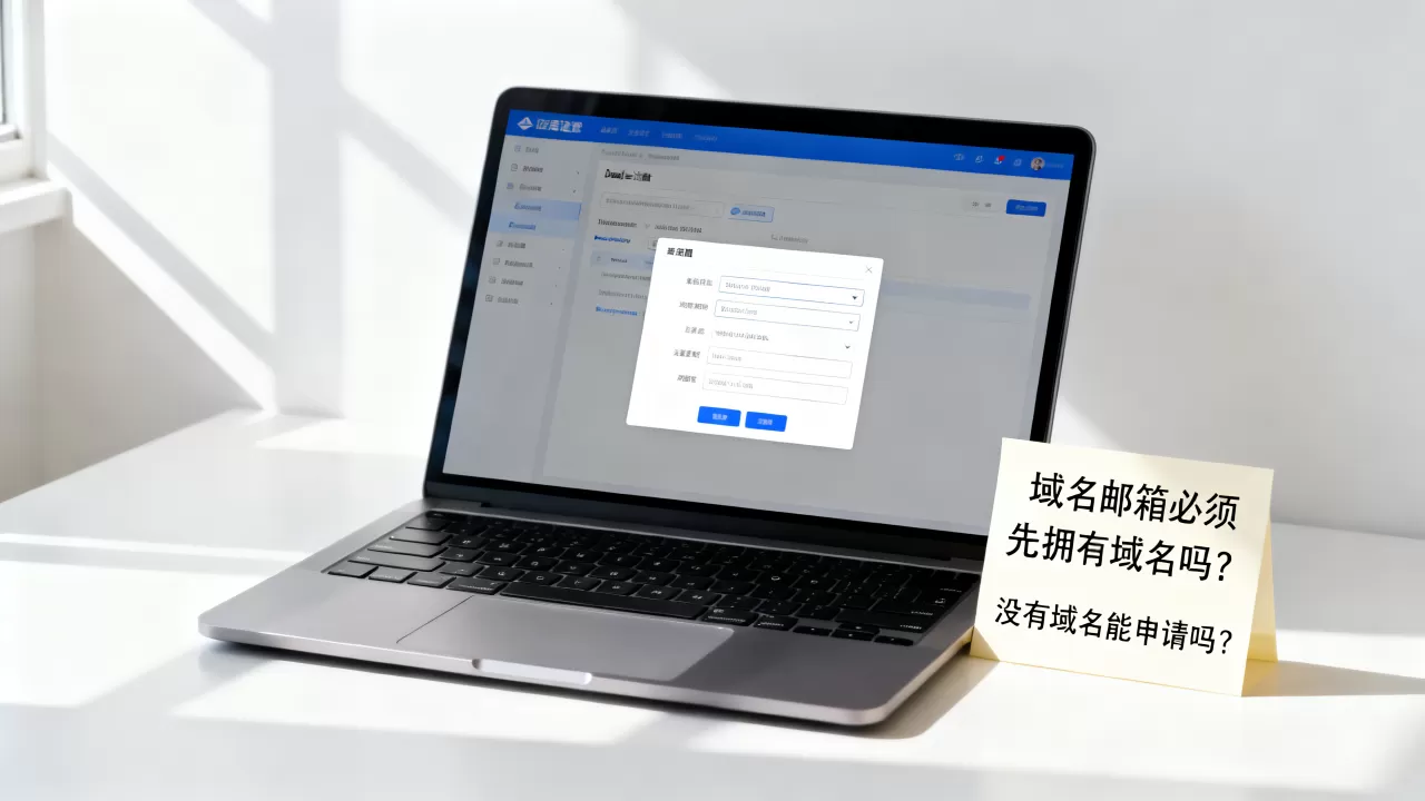 域名邮箱必须先拥有域名吗?没有域名能申请吗? 域名邮箱必须先拥有域名吗?没有域名能申请吗?
