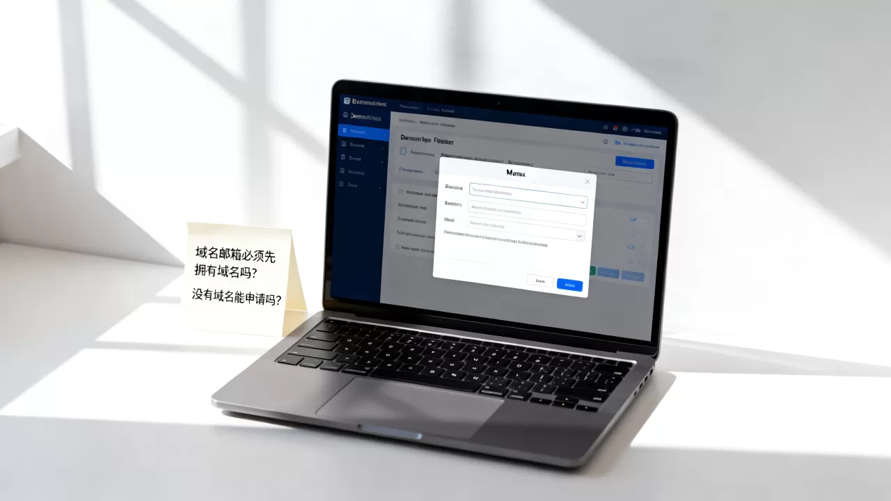 域名邮箱必须先拥有域名吗?没有域名能申请吗? 域名邮箱必须先拥有域名吗?没有域名能申请吗?