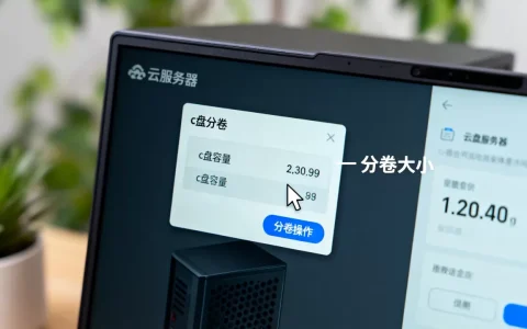 简米云的云服务器c盘分卷怎么分盘