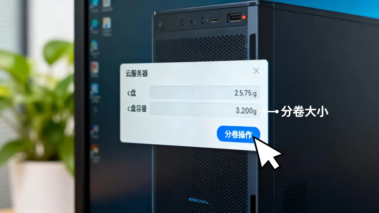 简米云的云服务器c盘分卷怎么分盘 简米云的云服务器c盘分卷怎么分盘