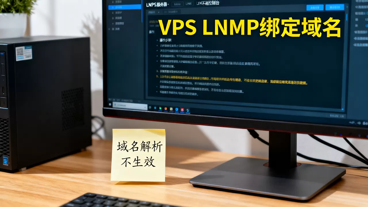 VPS LNMP怎么绑定域名?,域名解析不生效怎么办? VPS LNMP怎么绑定域名?,域名解析不生效怎么办?