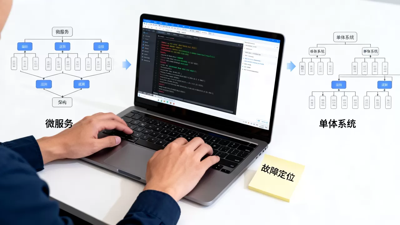 为什么微服务下故障定位比单体系统更费精力 为什么微服务下故障定位比单体系统更费精力