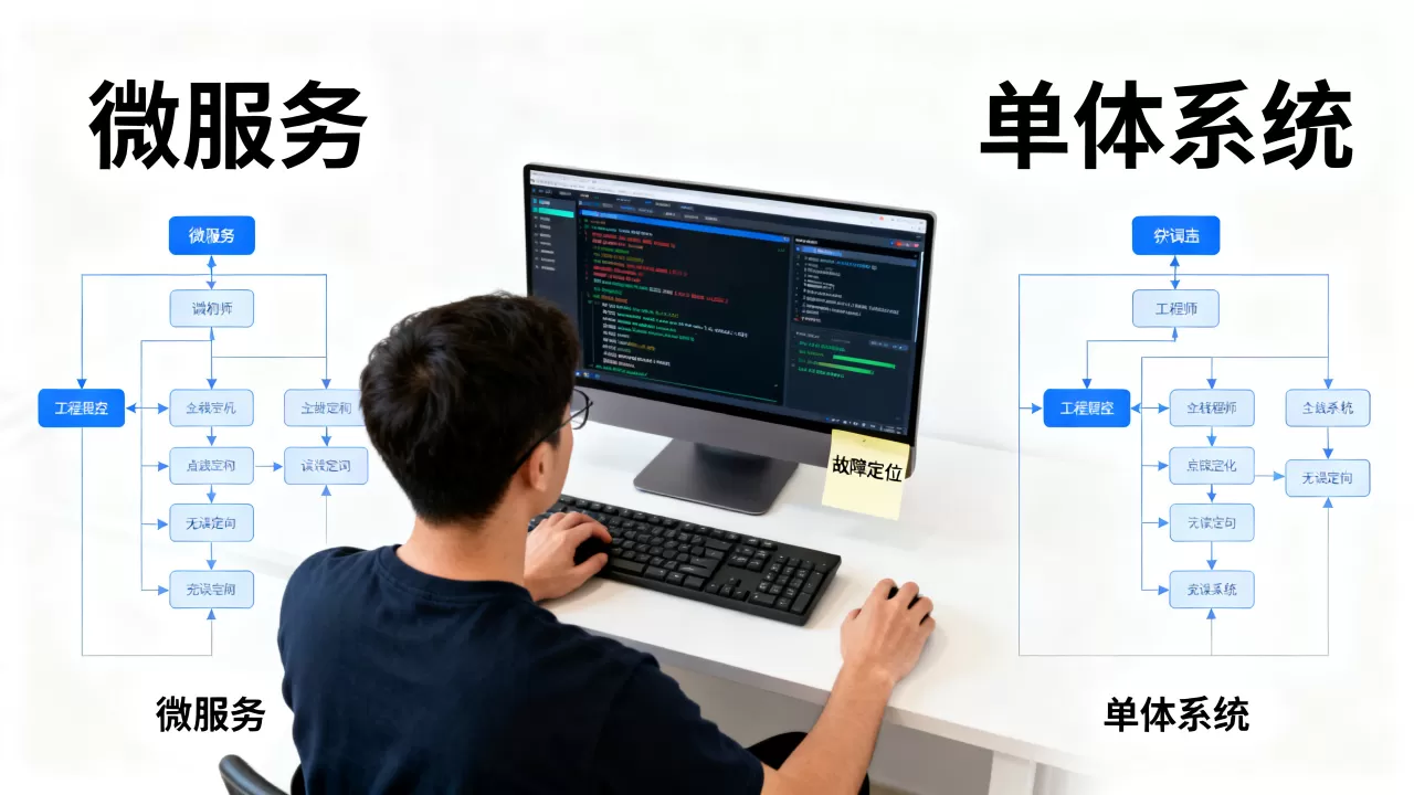 为什么微服务下故障定位比单体系统更费精力 为什么微服务下故障定位比单体系统更费精力