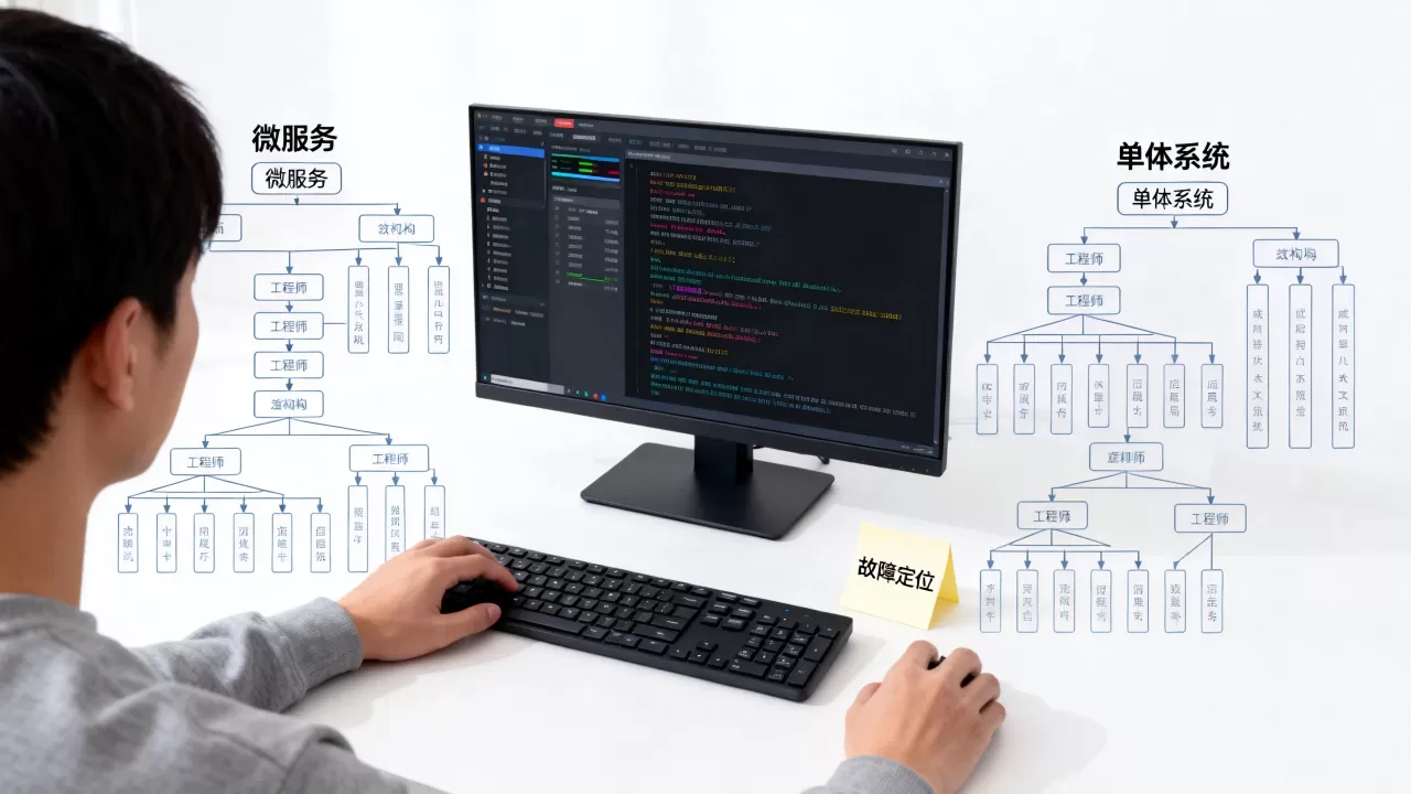 为什么微服务下故障定位比单体系统更费精力 为什么微服务下故障定位比单体系统更费精力