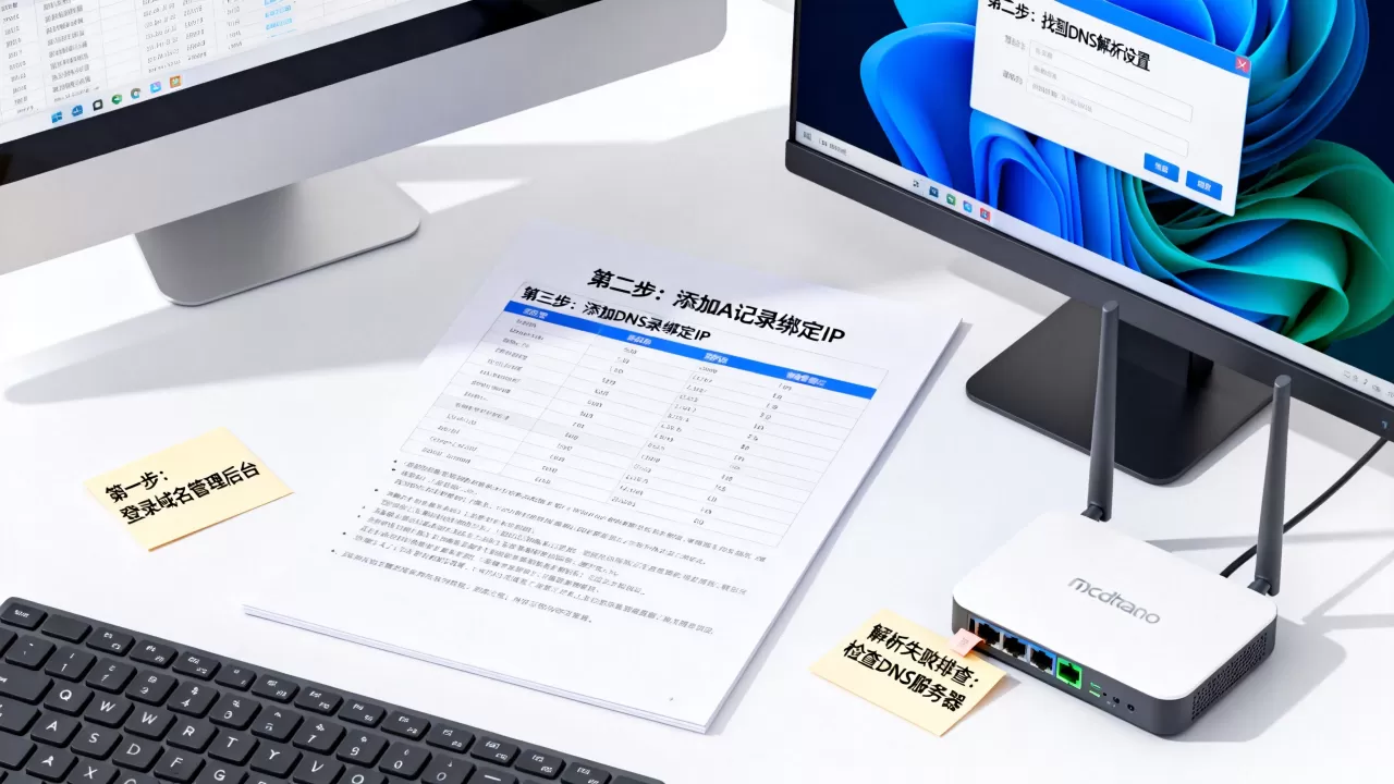如何正确绑定IP与域名?,解析失败怎么办? 如何正确绑定IP与域名?,解析失败怎么办?