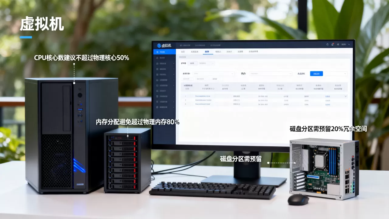 虚拟机创建时CPU内存磁盘如何分配,有哪些注意事项? 虚拟机创建时CPU内存磁盘如何分配,有哪些注意事项?