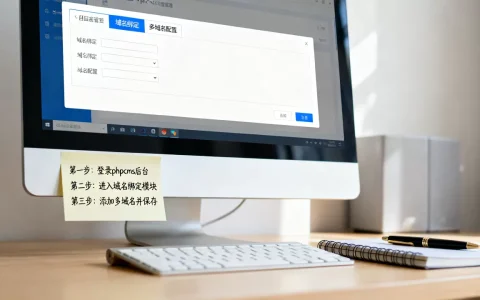 phpcms域名怎么绑定？多域名配置的详细步骤是什么？
