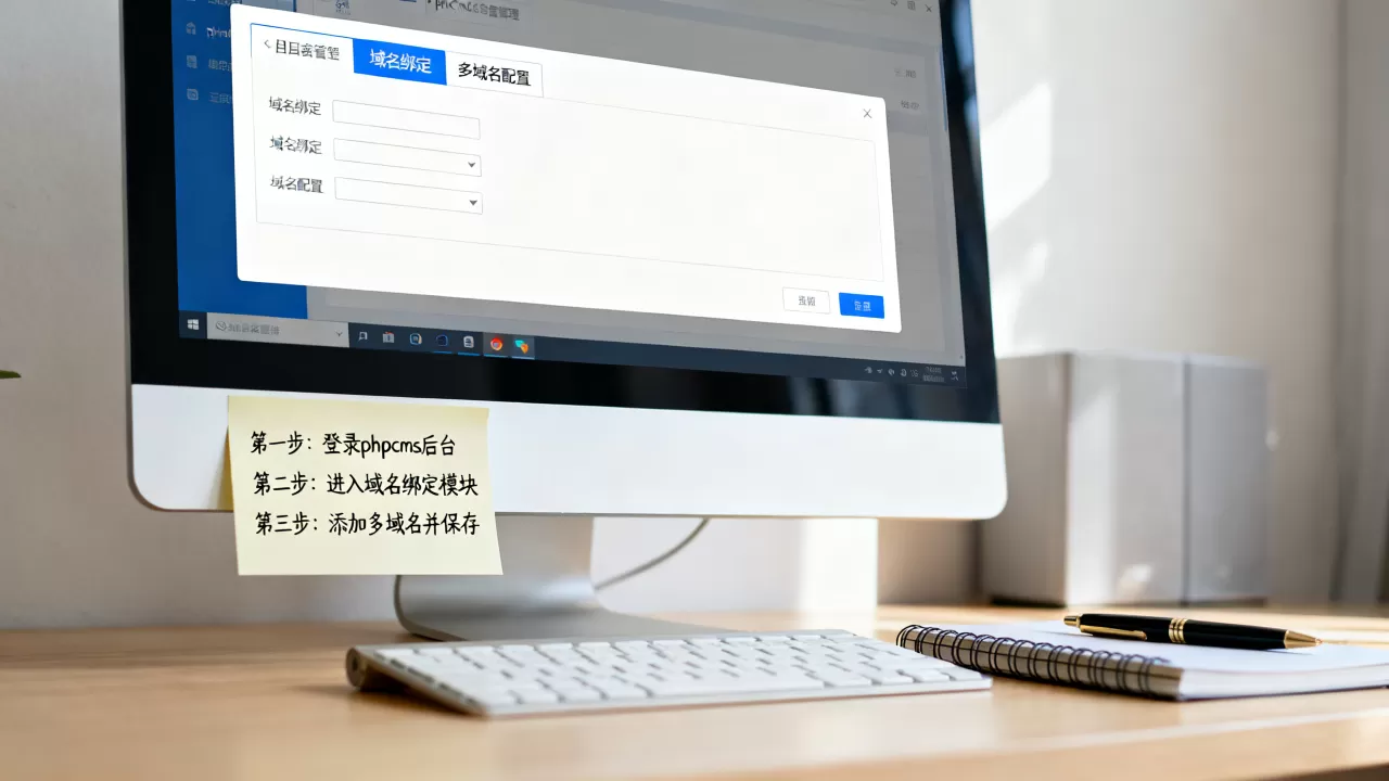 phpcms域名怎么绑定?多域名配置的详细步骤是什么? phpcms域名怎么绑定?多域名配置的详细步骤是什么?